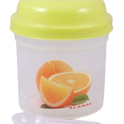 Spice Jar with Spoon - Green Lid - Hommold