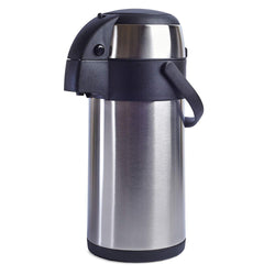 Stainless Steel 3.0 Litres Airpot Hot Tea Coffee Drinks Vacuum Flask Thermos Jug - Hommold