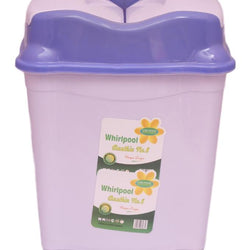 Whirlpool Double-Lid Swing Bin Trash Can - Hommold