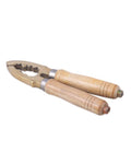 Wooden Handle Nut Breaker - Brown - Hommold