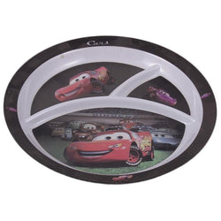 Black and White Plastic Bowl with three Partitions