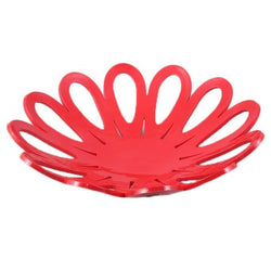 Sunflower Fruit Basket With Steel Pedestal - Hommold
