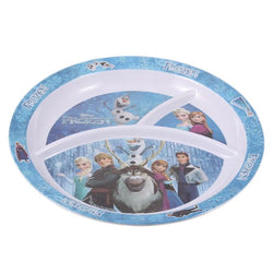 White Plastic Bowl with three Partitions