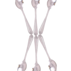 Set of 6 - Metro A-Star Stainless Steel Dinner Spoons - Hommold