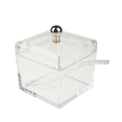 Acrylic Condiment Sugar Jar Salt & Pepper Shakers Set - Hommold