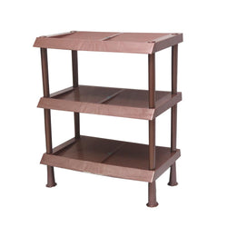 Hommold Anti-Skid Matt Finished 3-Tier Floor Shoe Rack 25 Inches Height - Hommold