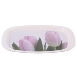 White Plastic Tray | Oval Shaped