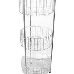 Stainless Steel 3 Tiered Round Kitchen Rack - Hommold