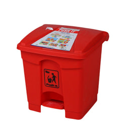Outdoor Garbage Pedal Bin Trash Can  30Litres - Hommold