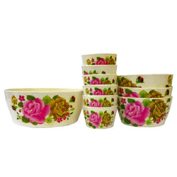 Hommold Florence Melamine Cereal/Desert/Fruit Bowls Set of 10 - Hommold