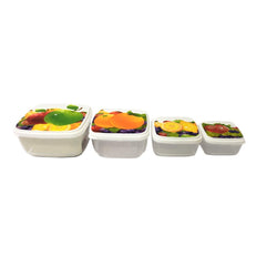 Plastic Bowl Sets - 4pcs - Hommold