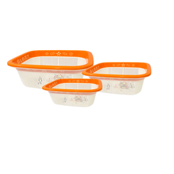 Glory 3pcs Baskets sets -Sqaure - Hommold