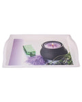 Floral Melamine Rectangular Serving Tray - Hommold