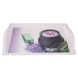 Floral Melamine Rectangular Serving Tray - Hommold