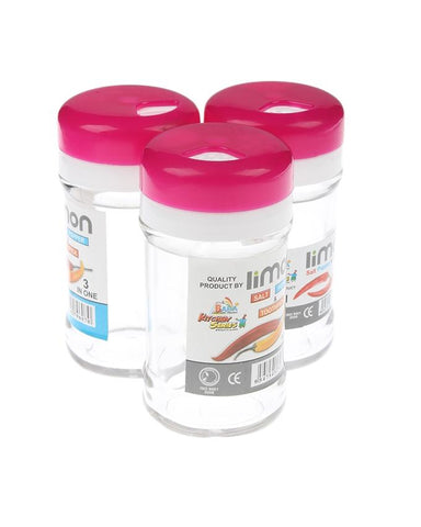 
  
	
    
	
    3 In 1 - Salt, Pepper & Toothpick Holder - Pack of Three