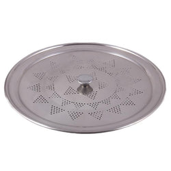 Stainless Steel Perforated Pot/Pan Cover & Lid With Knob - Hommold
