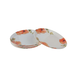Florence Melamine Fruit/Appetizer/Desert/Bread Plates - Set of 6 - Hommold