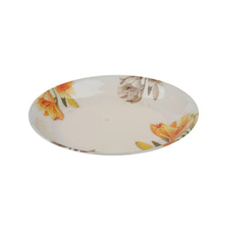 Grey Florentina Melamine Dinner Plates - Set of 6 - Hommold