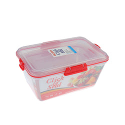 Glory Maximum Airtight Storage Containers With 4 Sided Silicone Rubber Sealed Locks - Set of 3 - Hommold