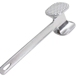 Beat The Meat - Meat Tenderiser Aluminium hammer Beater Mallet Heavy Duty Duty Teeth Steak - Hommold