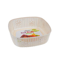 Estillo Multipurpose Square Vanity Shelf Storage Basket - Hommold