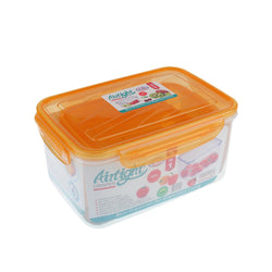 Hommold Maximum Airtight Storage Crispers Containers With 4 Sided Rubber Sealed Locks - Set of 3 - Hommold