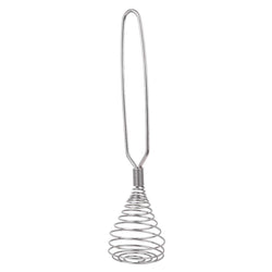 Stainless Steel Spring Coil Whisk Manual Eggbeater For Mixing Blending Beating - Hommold