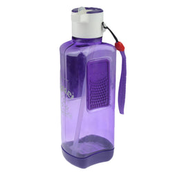 Safari Star Water Bottle 750 ml Clear Plastic Material With Rubber Grips - Hommold