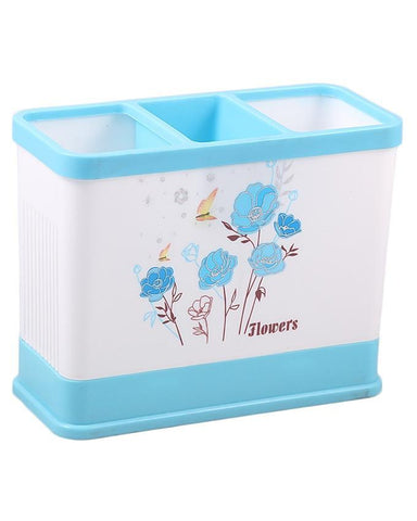 hommold-Multipurpose Cutlery/Blue Colored Toiletries Holder