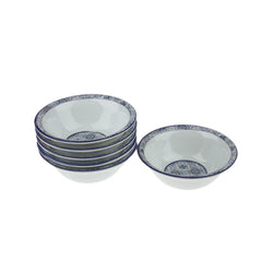 Royal Victoria Melamine Cereal/Desert/Fruit Bowls - Set of 6 - Hommold